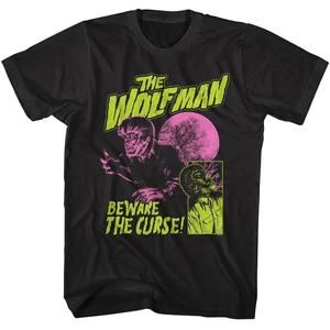 Beware The Wolfman Curse Unisex T-Shirt Classic Horror Movie Fan Gift Tee 05